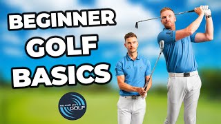 BEGINNER GOLF BASICS  PART 1 [upl. by Alejandra374]