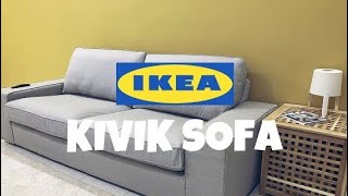 KIVIK Sofa Unboxing amp Assembling  IKEA How To [upl. by Magdalen53]