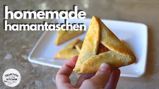 Homemade HAMANTASCHEN Recipe  Tradition in the Kitchen [upl. by Nivat]