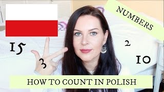 HOW TO COUNT IN POLISH  NUMBERS  ItsEwelina [upl. by Raye751]