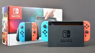 Nintendo Switch Unboxing amp Setup [upl. by Anirpas]