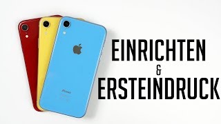 Apple iPhone XR  Einrichten amp Erster Eindruck Deutsch  SwagTab [upl. by Yeslehc]