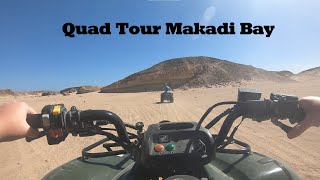 Quad Tour Makadi Bay Hurghada 4K  Wüste Klippen Strand [upl. by Muir616]