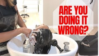 HOW TO WASH HAIR LIKE AN EXPERT  Brittney Gray [upl. by Verner]