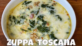 Easy Olive Garden Zuppa Toscana Soup [upl. by Wehtam]