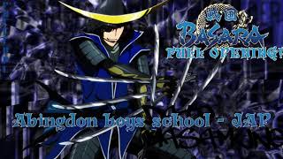 Sengoku Basara Full Opening Abingdon Boys School  JAP [upl. by Maletta]