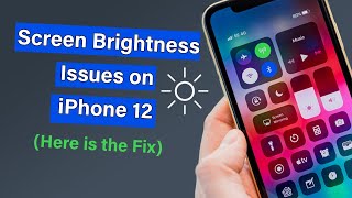 Screen Brightness Issues on iPhone 12 Here is the Fix [upl. by Donadee]