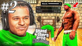 How Jacked Can CJ Get In GTA San Andreas Part 2 [upl. by Leeke]