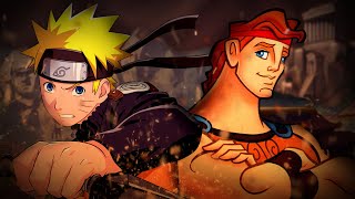 Naruto vs Hercules  Rap Battle [upl. by Ultann531]