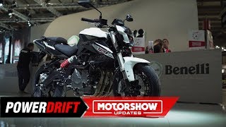 2020 Benelli TNT 600  Loud and heavy  EICMA 2019  PowerDrift [upl. by Santana]