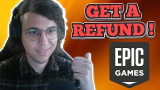 How To Get A Refund From Epic Games [upl. by Iclehc]