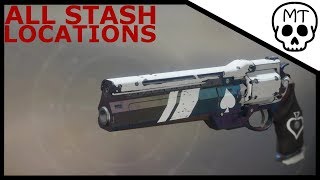 Ace of Spades  All Cayde6 Stash Locations  Destiny 2 Forsaken [upl. by Ilwain]