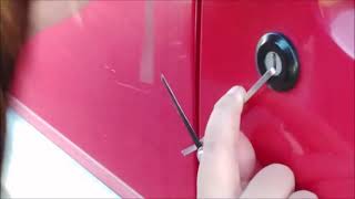 How to lockpick a car door [upl. by Anifares]