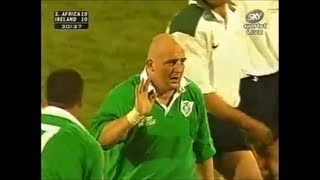 Keith Wood punch clatters Gary Teichmanns jaw [upl. by Bobseine]