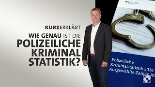 kurzerklärt Wie genau ist die Polizeiliche Kriminalstatistik [upl. by Aros581]