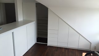 Einbauschrank in doppelter Dachschräge [upl. by Eceryt]