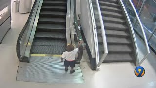 New report shows how boy managed to fall to his death on airport escalator  WSOCTV [upl. by Sweeney]