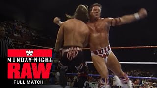 British Bulldog vs Shawn Michaels  RAW 102896 [upl. by Schwitzer]