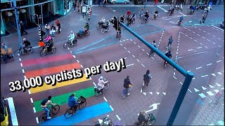 Utrecht’s Vredenburg is the busiest cycle path in all of the Netherlands [upl. by Wyon]