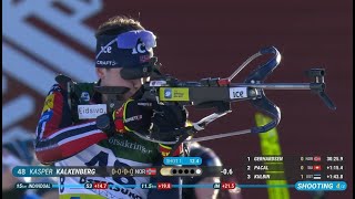 Biathlon Season 2425  Individual Junior Men  Östersund SWE [upl. by Yeargain]