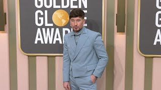 Barry Keoghan 2023 Golden Globes Arrivals [upl. by Vina]