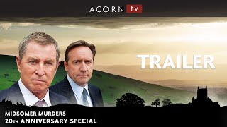 Acorn TV  Midsomer Murders 20th Anniversary Special Trailer [upl. by Chuck]