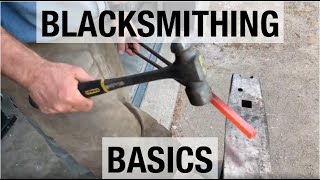 Blacksmithing Basics How to Forge Steel [upl. by Etep]