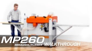 MP260 Foursided PlanerMoulder Walkthrough  WoodMizer [upl. by Nerred607]