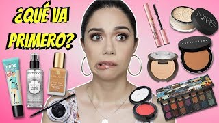 ¿QUÉ VA PRIMERO EL ORDEN PARA APLICAR EL MAQUILLAJE  MARIEBELLE COSMETICS [upl. by Jillene]