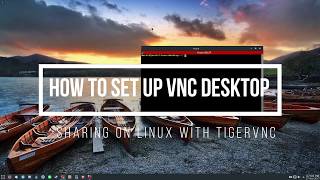 How To Set Up VNC Desktop Sharing On Linux With TigerVNC [upl. by Derrik300]