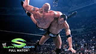 FULL MATCH The Rock vs Brock Lesnar – WWE Undisputed Title Match SummerSlam 2002 [upl. by Avrom444]