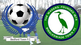 Bedford Town 3  2 Biggleswade Town 301124 [upl. by Einnus]