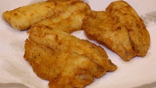 Fried Fish Simple and Delicious  EASY TILAPIA RECIPE [upl. by Alexis]