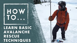 Episode 9 Basic Avalanche Rescue Technique  Salomon How To [upl. by Edda]