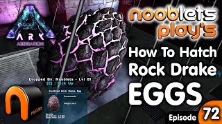 ARK ABERRATION HOW TO TAME A DRAKE  HATCH DRAKE EGGS [upl. by Anerec496]