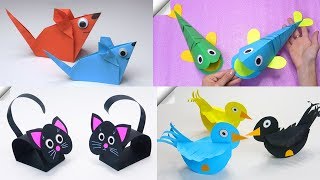 11 DIY paper crafts  Paper toys [upl. by Areikahs]