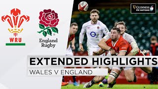 Wales v England  EXTENDED Highlights  Thriller at the Principality  2021 Guinness Six Nations [upl. by Suoirtemed377]