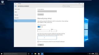 How To Set Up and Configure Proxy In Windows 10 Tutorial [upl. by Jerad305]