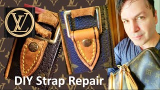 How to Repair Your Louis Vuitton Broken Strap [upl. by Kissee]