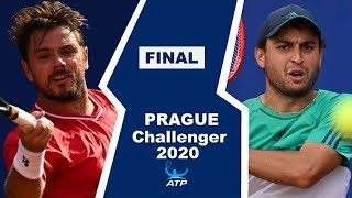 Stan Wawrinka vs Aslan Karatsev  PRAGUE FINAL 2020 [upl. by Duomham245]