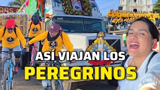 ASI VIAJAN LOS PEREGRINOS DE LA VIRGEN DE JUQUILA [upl. by Nyraa]