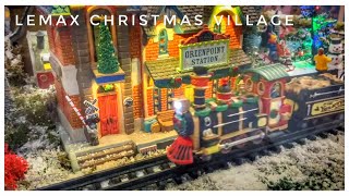 LEMAX CHRISTMAS VILLAGE DISPLAY 2022 [upl. by Courtund248]