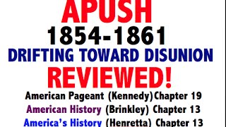 American Pageant Chapter 19 Review APUSH [upl. by Annodam261]