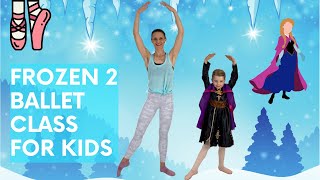 Kids Ballet  FROZEN DANCE  Ages 37 Ballet Classes For Kids At Home [upl. by Yzmar236]