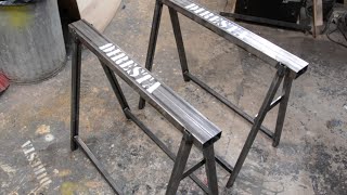 ✔ DiResta Steel SawHorses [upl. by Ahsinik]