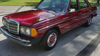 1977 MercedesBenz 300D W123 Walkaround [upl. by Klina]