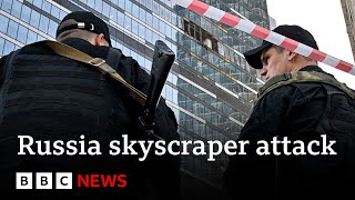 Ukraine war Kyiv warns Russia as Moscow skyscraper hit in second drone attack  BBC News [upl. by Nap515]